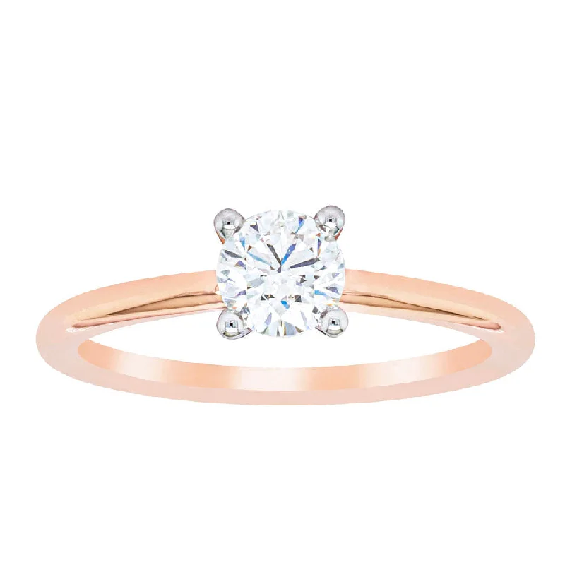 Holiday Jewelry Sale – Perfect Gifts At The Best Prices 18ct Rose Gold .50ct Diamond Melba Ring