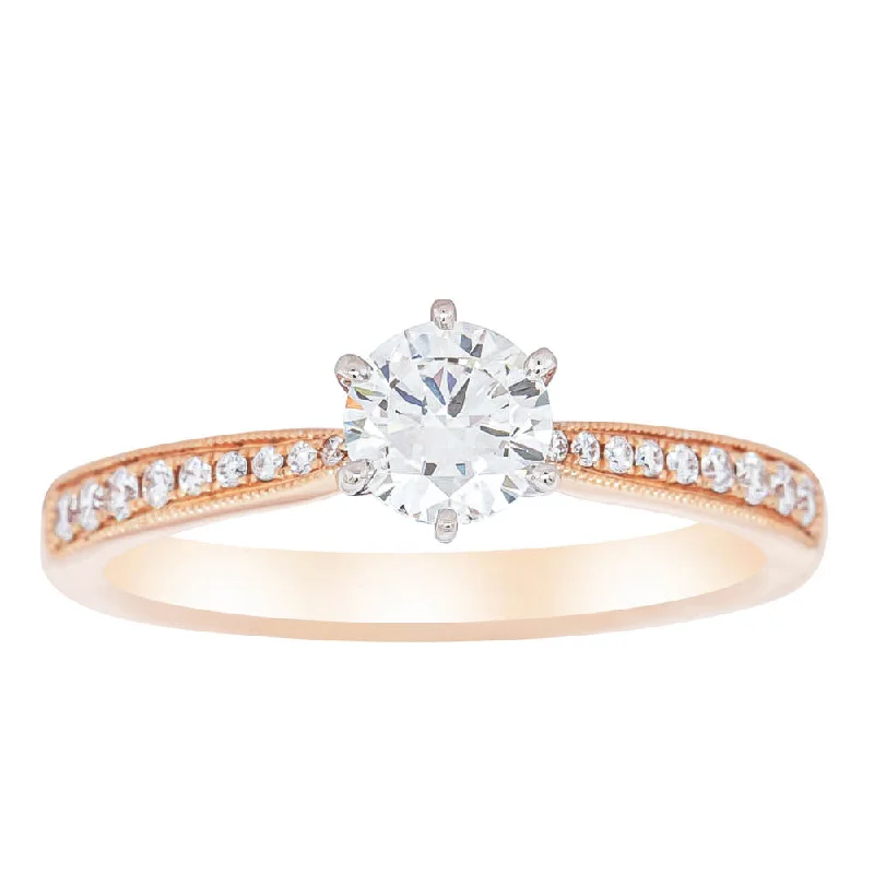 Exclusive Jewelry Bundles At Discounted Rates 18ct Rose Gold .50ct Diamond Zenith Ring