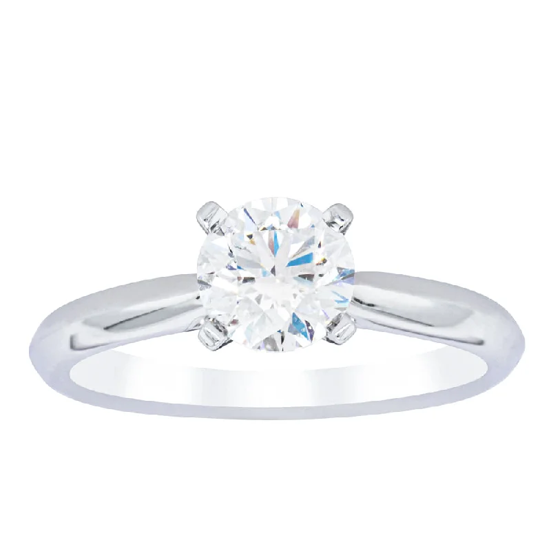 Must-Have Jewelry Pieces At Reduced Prices 18ct White Gold 1.00ct Diamond Venetian Ring