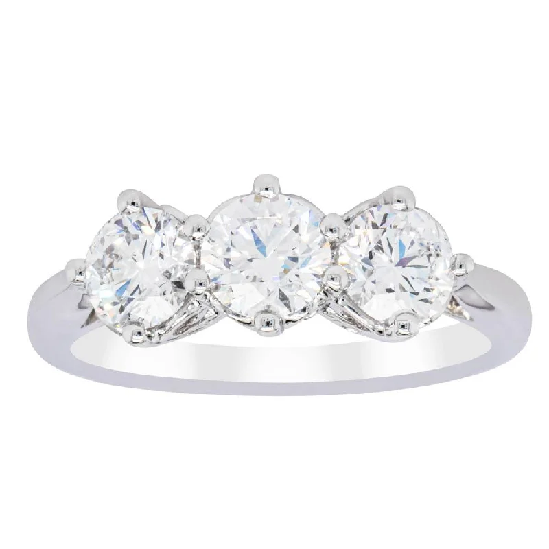 Must-Have Jewelry Pieces At Reduced Prices 18ct White Gold 1.51ct Diamond Coronado Ring