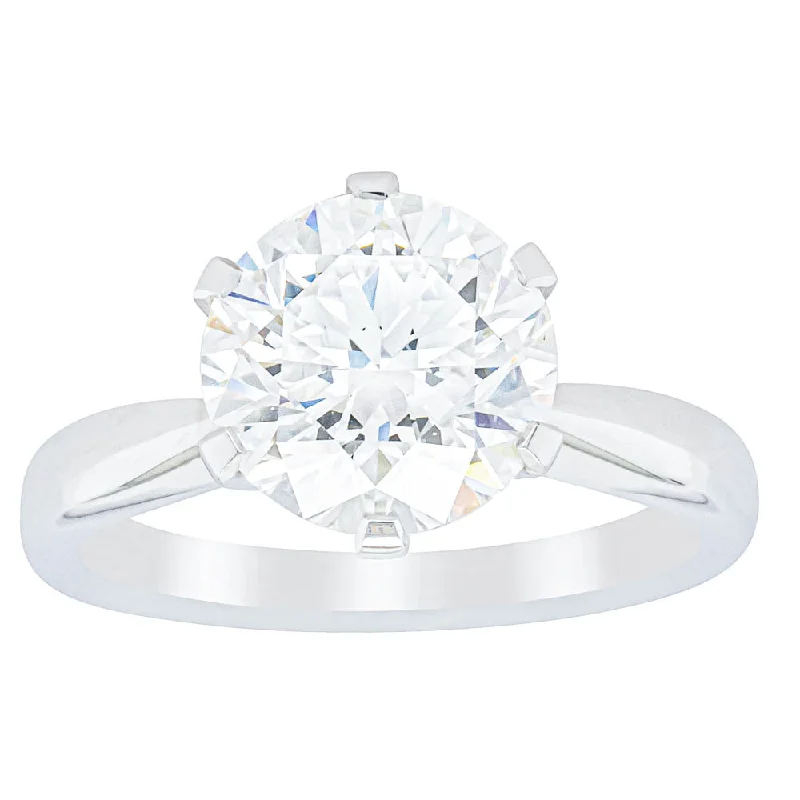 Shop Dazzling Jewelry At The Best Prices 18ct White Gold 3.20ct Diamond Nova Ring