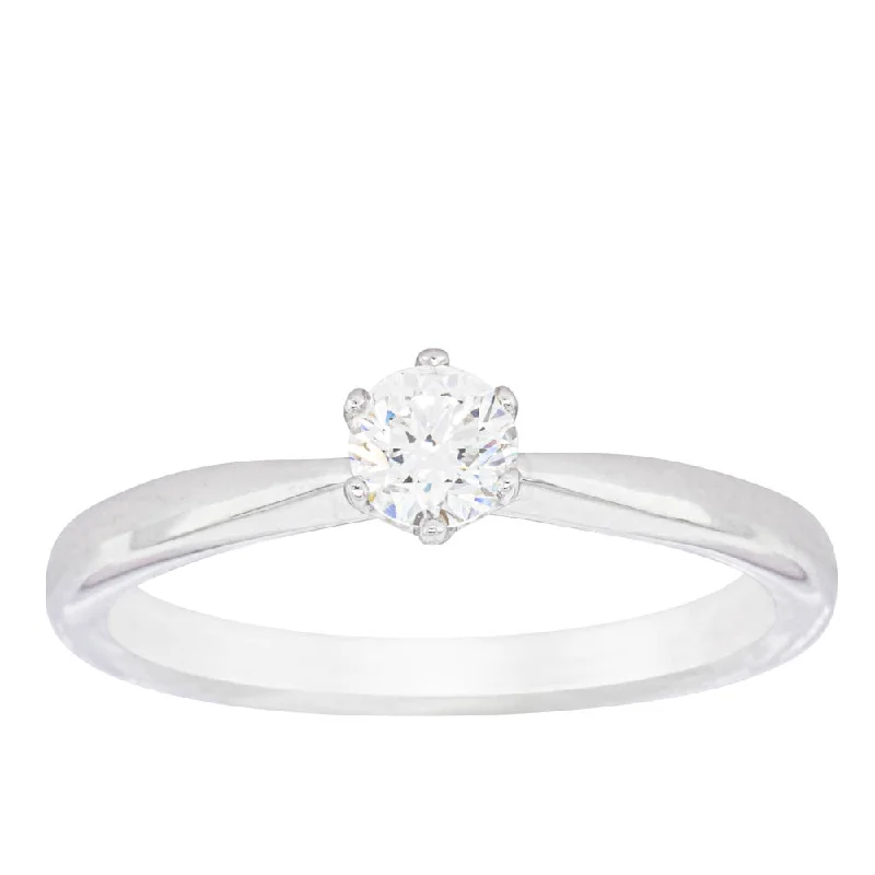 Personalized Jewelry At Special Discount Rates 18ct White Gold .35ct Diamond Nova Ring