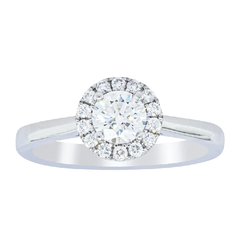 Unmissable Jewelry Clearance – Final Reductions 18ct White Gold .50ct Diamond Nina Ring