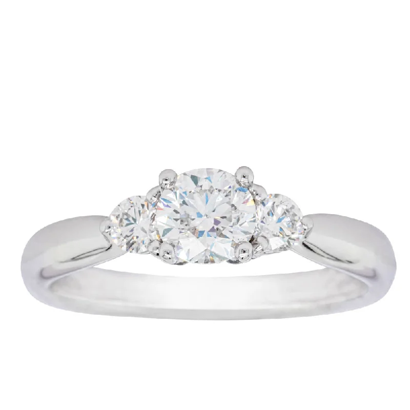 Fashion-Forward Jewelry At Incredible Prices 18ct White Gold .60ct Diamond Elysian Ring