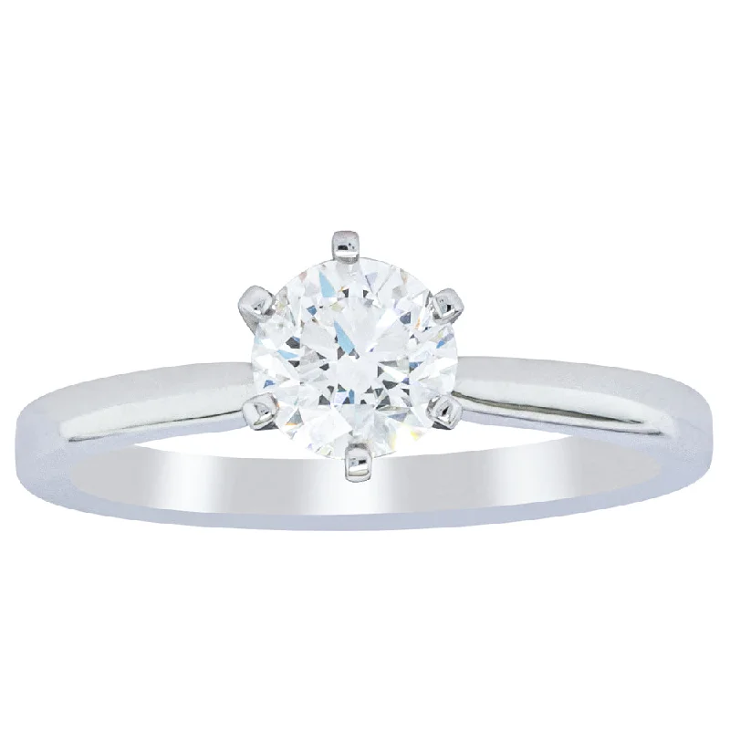 Shop Fine Jewelry With Exclusive Savings 18ct White Gold .70ct Diamond Capri Ring