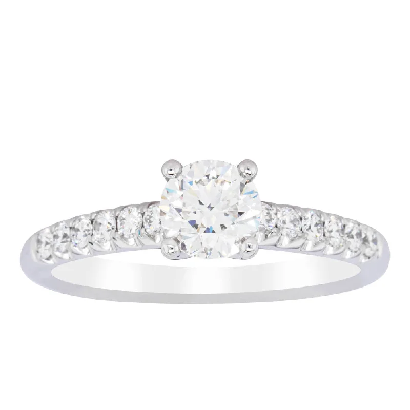 Grab Stylish Jewelry Before The Sale Ends 18ct White Gold .70ct Diamond Meridien Ring