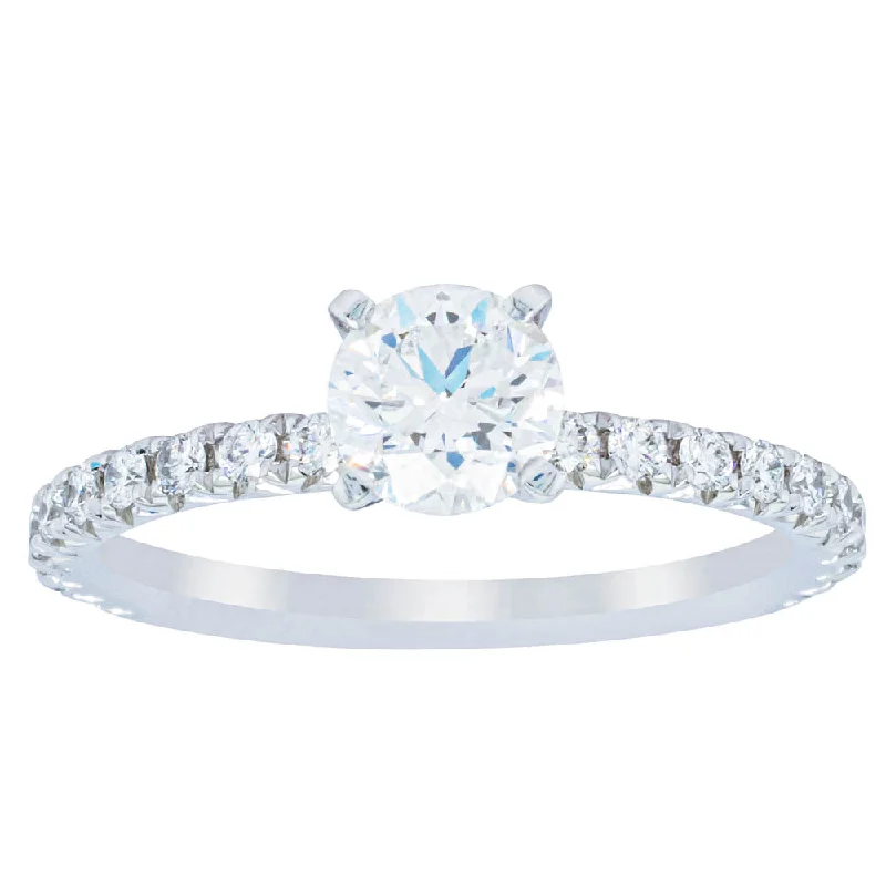 Luxury Jewelry At Unbeatable Discounts 18ct White Gold .75ct Diamond Comet Ring