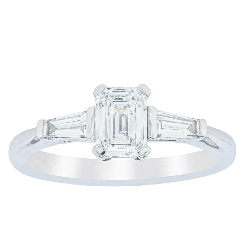 The Ultimate Jewelry Sale – Shop Premium Styles 18ct White Gold .80ct Diamond Ring