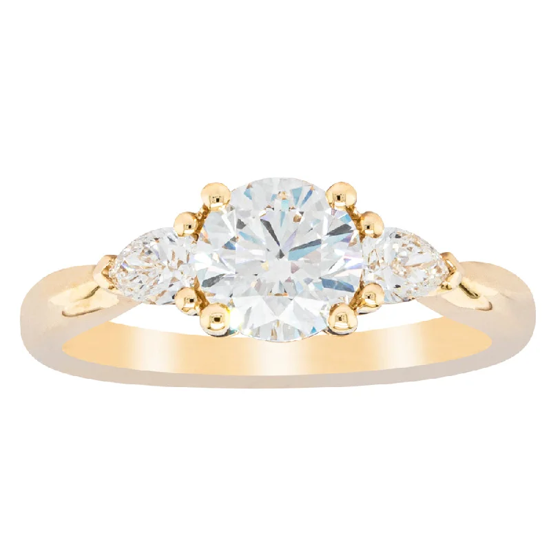 Elegant Jewelry At Unbeatable Offers – Shop Before It's Gone 18ct Yellow Gold 1.00ct Diamond Ayla Ring