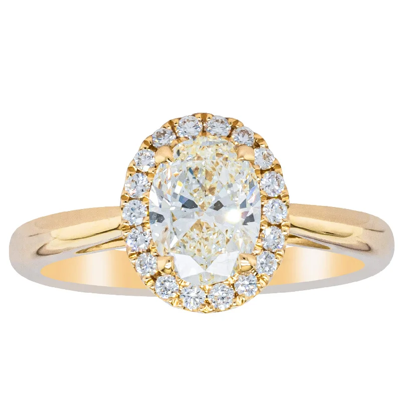 Last Chance To Shop High-End Jewelry At Markdown Prices 18ct Yellow Gold 1.00ct Diamond Nina Ring