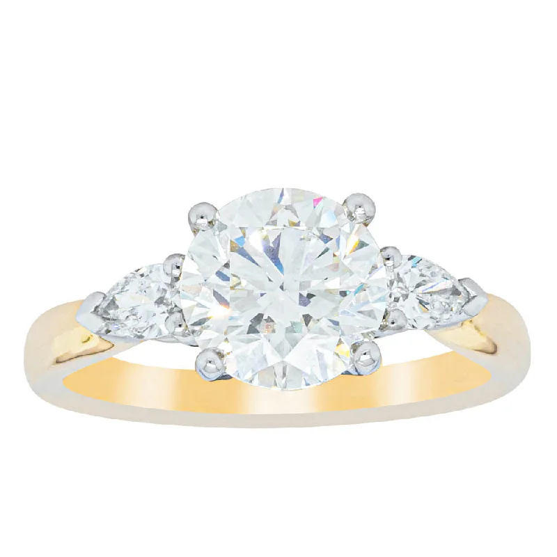 Huge Savings On Timeless Jewelry Collections 18ct Yellow Gold 2.01ct Diamond Ayla Ring