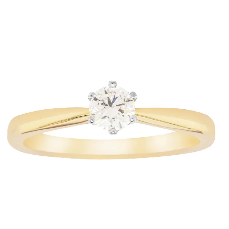 Exclusive Jewelry Bundles At Discounted Prices 18ct Yellow Gold .30ct Diamond Nova Ring