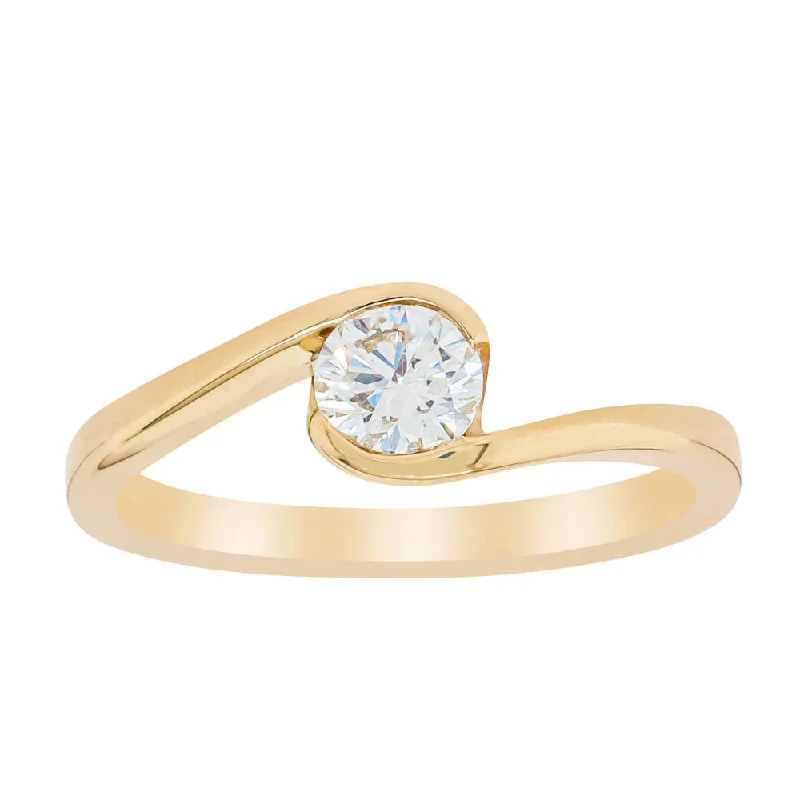 Once-A-Year Jewelry Deals – Shop Before They’Re Gone 18ct Yellow Gold .40ct Diamond Embrace Ring