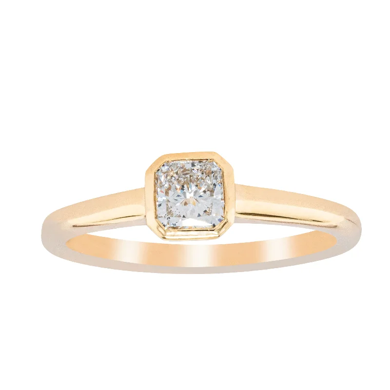 Classic And Modern Jewelry Styles On Sale 18ct Yellow Gold .43ct Diamond Natalia Ring