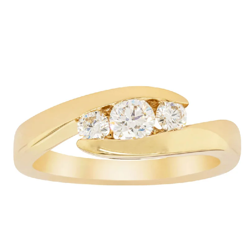 Exclusive Jewelry Sale – Grab Timeless Pieces Now 18ct Yellow Gold .49ct Diamond Equinox Ring
