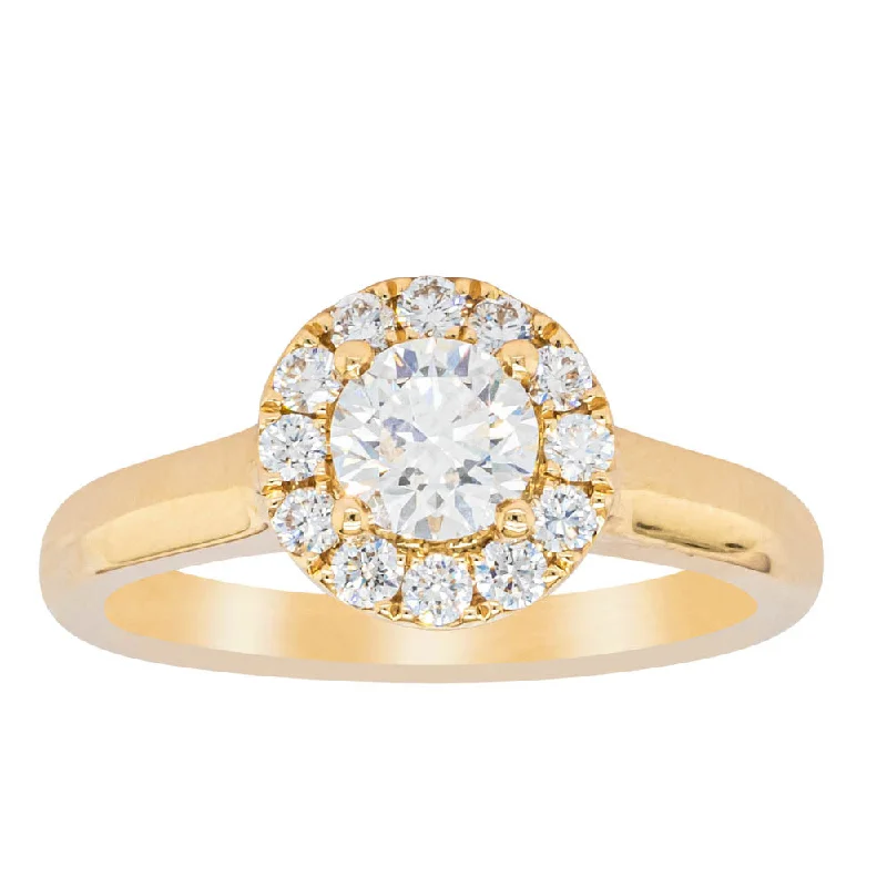 Sparkle On A Budget – Fine Jewelry For Less 18ct Yellow Gold .50ct Diamond Eclipse Ring