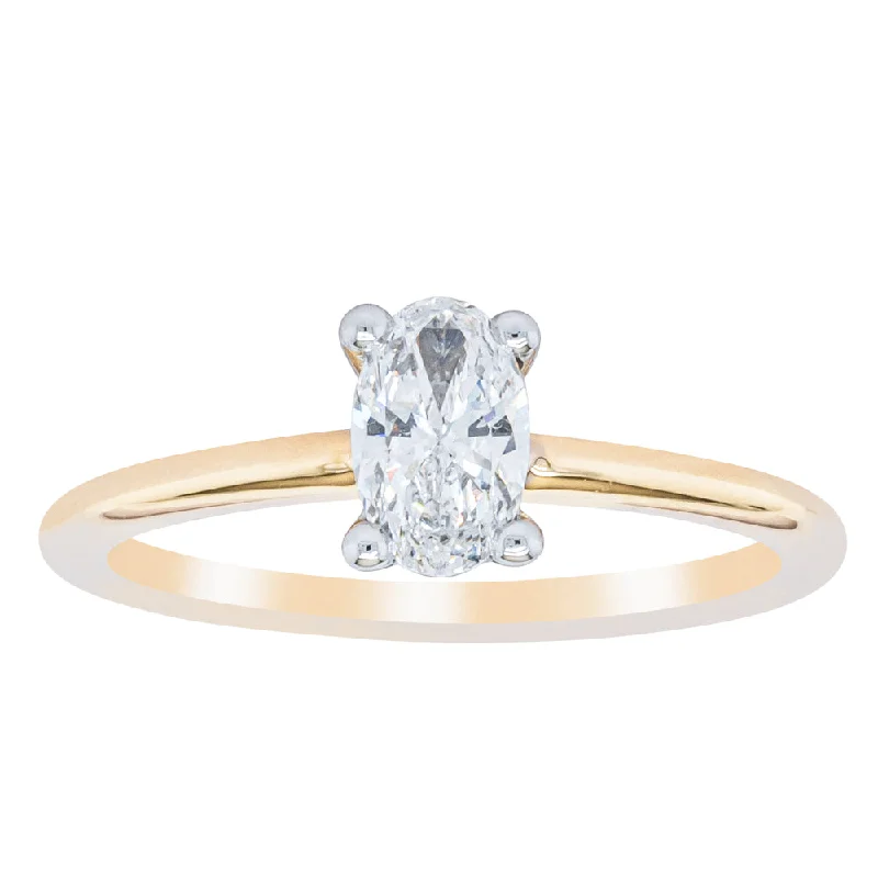 Affordable Glamour – Premium Jewelry At Special Prices 18ct Yellow Gold .52ct Diamond Melba Ring