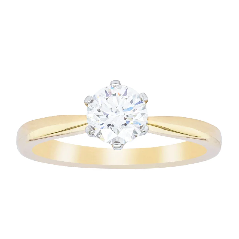 The Biggest Jewelry Sale Of The Year Is Here 18ct Yellow Gold .70ct Diamond Nova Ring