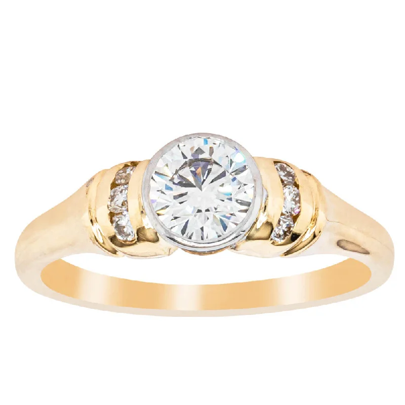 Huge Markdowns On Premium Jewelry Styles Deja Vu 18ct Yellow Gold .54ct Diamond Ring