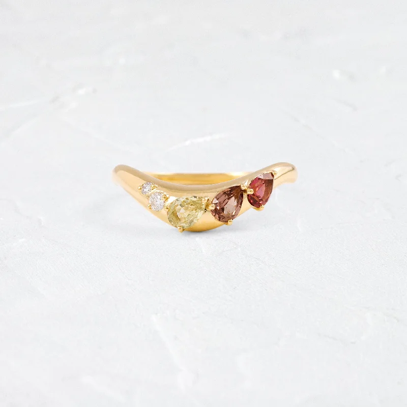 Elegant Jewelry, Exclusive Prices – Shop Now Amplify Triple Pear Band in Autumn