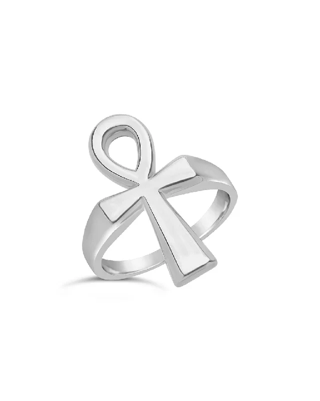 Seasonal Jewelry Sale – Upgrade Your Style Today Ankh Statement Ring