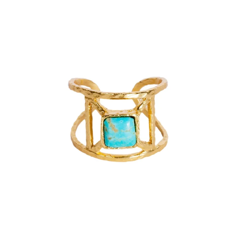 Personalized Jewelry At Special Discount Rates Annix Ring - Turquoise