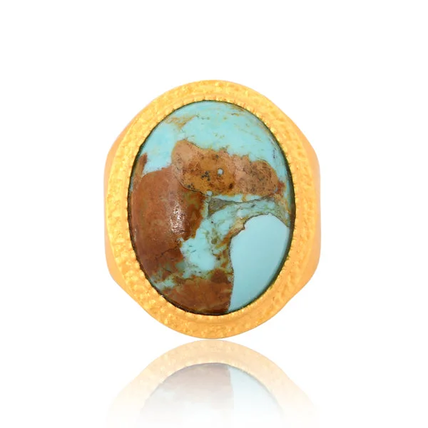 Jewelry Deals That Outshine The Rest Blue Lagoon Statement Ring - Turquoise