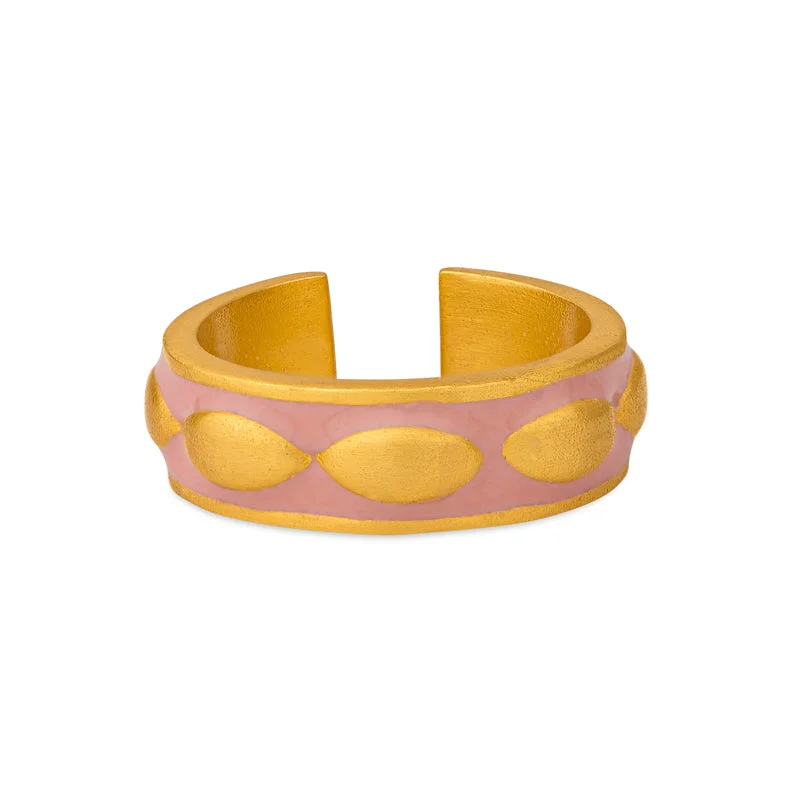 Save On Luxury Jewelry Pieces – Limited-Time Offers Coastal Pink Enamel Ring