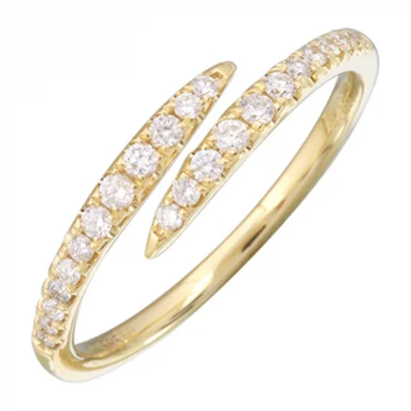 Grab Your Favorite Jewelry At The Lowest Prices Coiled Diamond Claw Ring