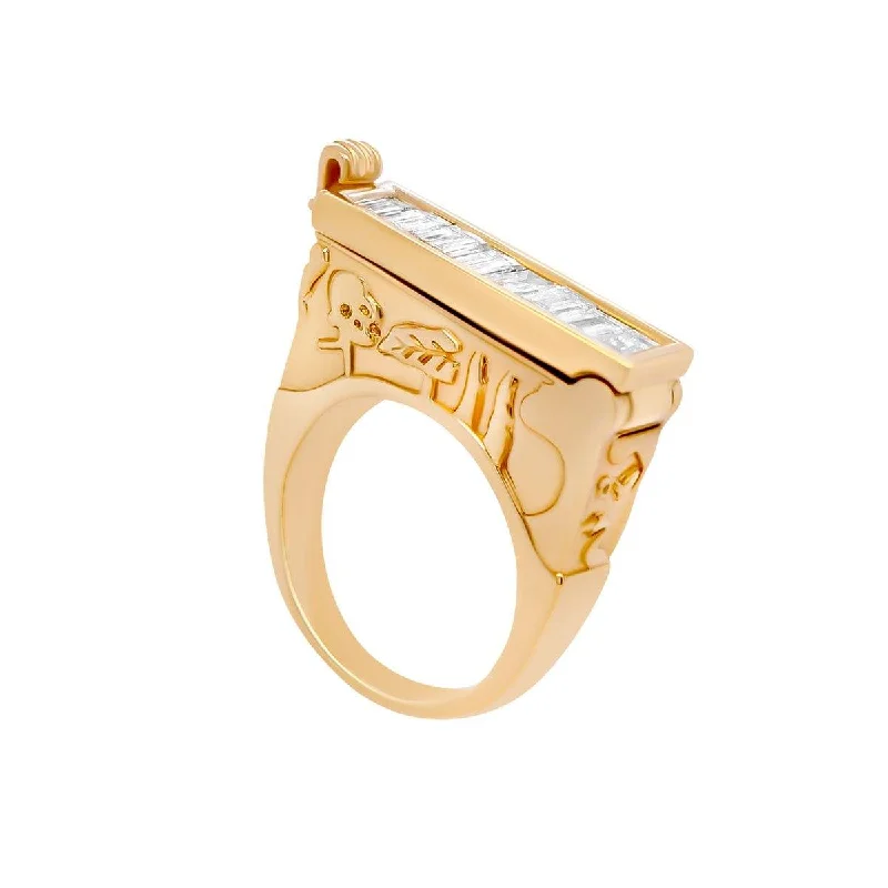 Don't Miss Out On Bestselling Jewelry At Special Prices Cypress Poison Ring - Baguette | 10.9GMS 1.10CT Don't Miss Out On Bestselling Jewelry At Special Prices Cypress Poison Ring - Baguette | 10.9GMS 1.10CT