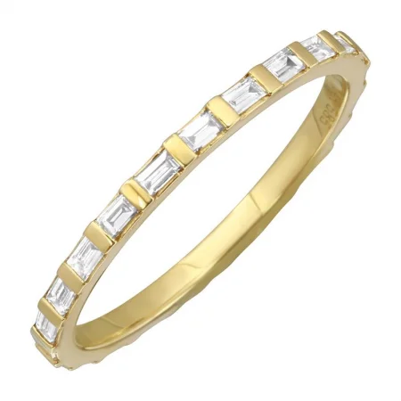 Luxury Jewelry Without The Luxury Price Tag Baguette Row Ring