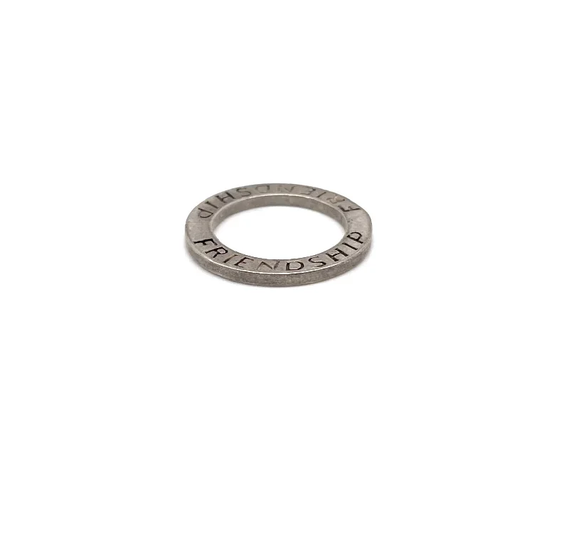 Affordable Glamour – Premium Jewelry For Less Flat Stackable Friendship Band Ring