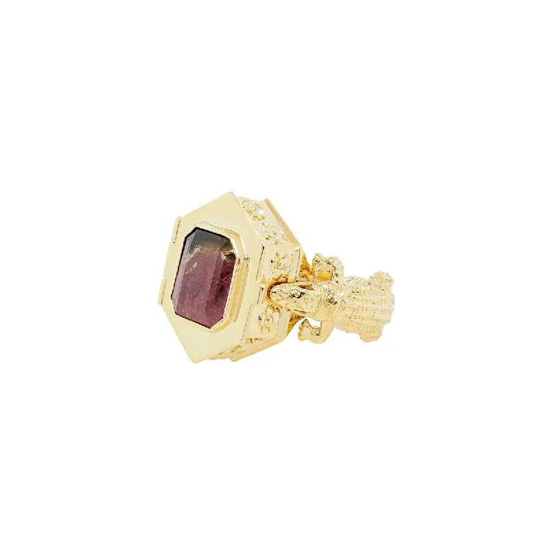 Shop Jewelry That Shines Without The High Price Funeral Ring | Purple Watermelon Tourmaline Shop Jewelry That Shines Without The High Price Funeral Ring | Purple Watermelon Tourmaline