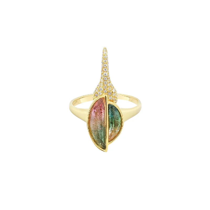 Personalized Jewelry Sale – Meaningful Gifts At Great Prices Hercules Beetle Strength Ring | 3.30GMS 1.60CTW | Watermelon Tourmaline