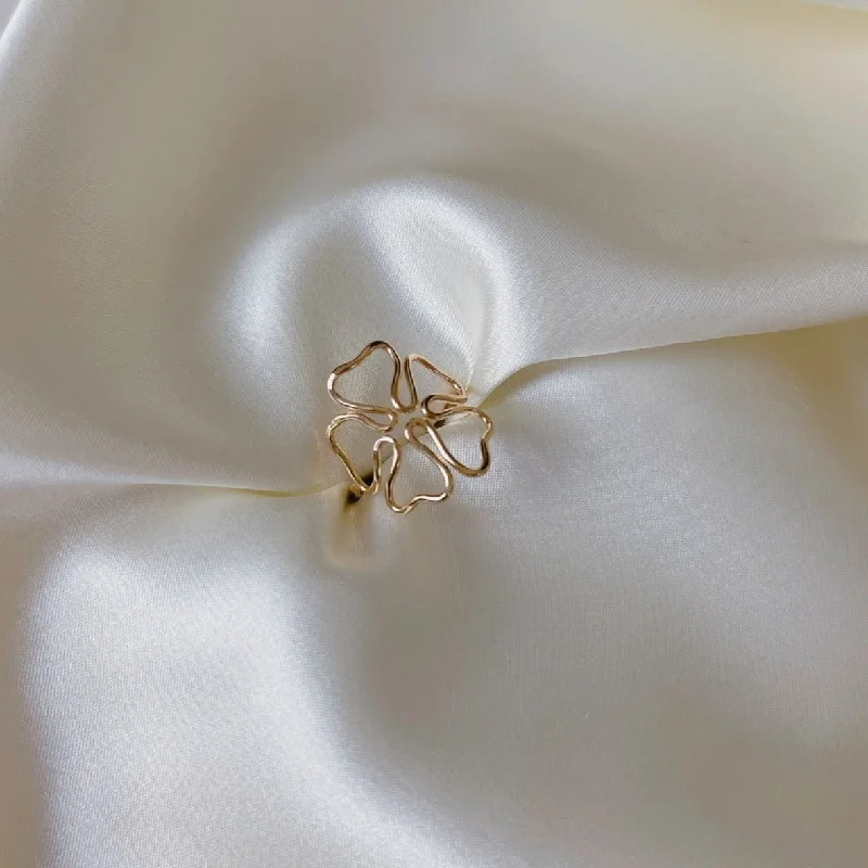 Eco-Friendly Sustainable Jewelry For Conscious Buyers Hibiscus Ring