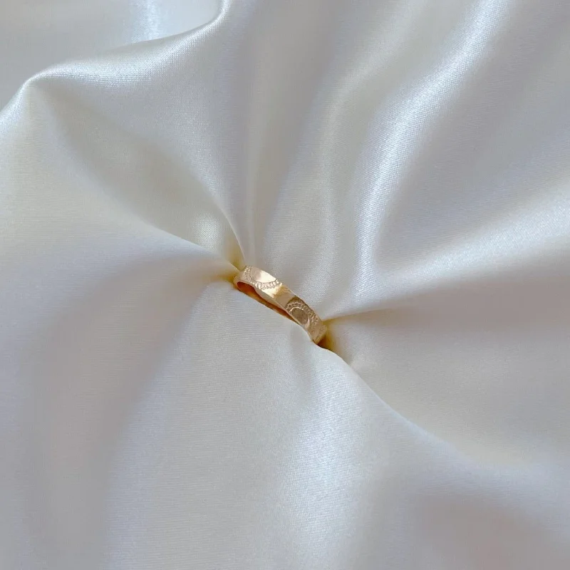 Shine Without Limits – Jewelry Sale Happening Now Lokelani Lei Stamped Ring