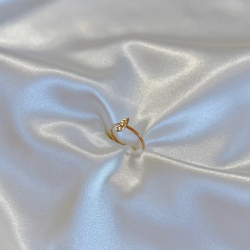 Huge Markdowns On Premium Jewelry Styles Miter Shell Ring