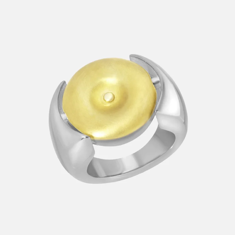 Handcrafted Jewelry Sale – Unique Designs At Low Prices Reversible Bullseye Ring