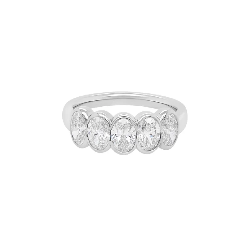 Unlock Unbeatable Jewelry Deals Before They’Re Gone Oval Half Bezel Ring | 6.58GMS 1.61CTW Unlock Unbeatable Jewelry Deals Before They’Re Gone Oval Half Bezel Ring | 6.58GMS 1.61CTW