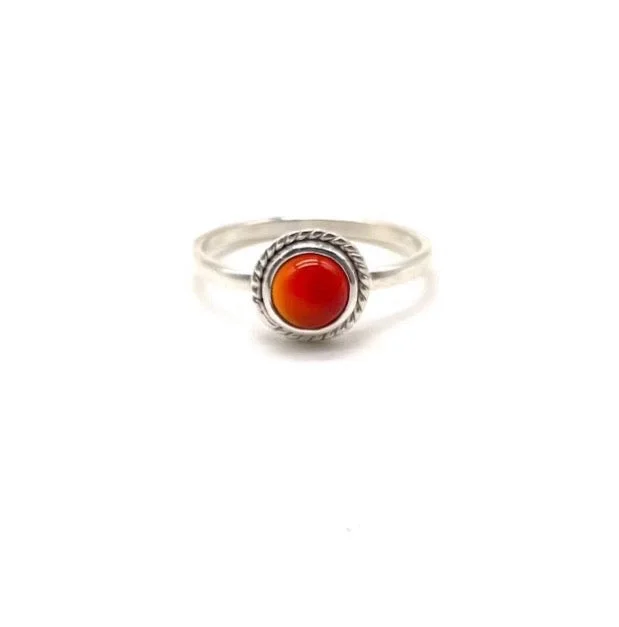 Chic, Trendy, And Affordable Jewelry Sale Petite Roped Carnelian Ring