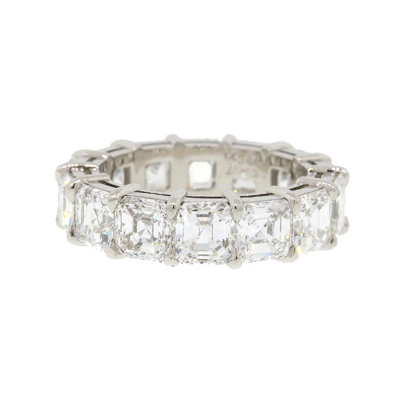 Asscher Cut Diamond Eternity Band