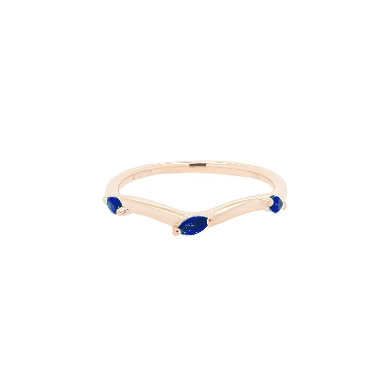 Rose Gold Sapphire