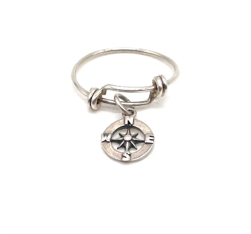 Fashion-Forward Jewelry At Exclusive Discounts Compass Charm Ring