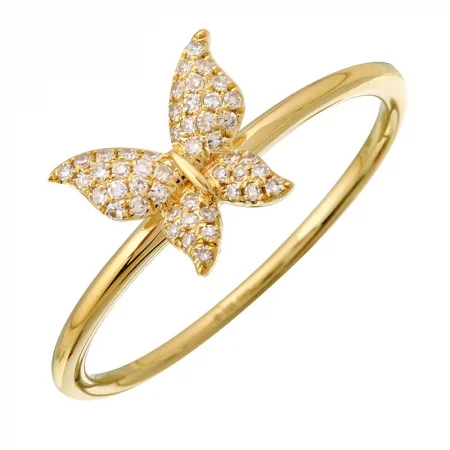 Sparkle More For Less – Jewelry Sale Happening Now Diamond Butterfly Ring