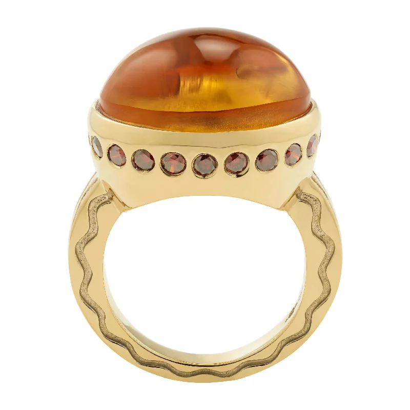 Limited-Time Offer On Elegant Jewelry Pieces Talas Maderia Citrine Ring