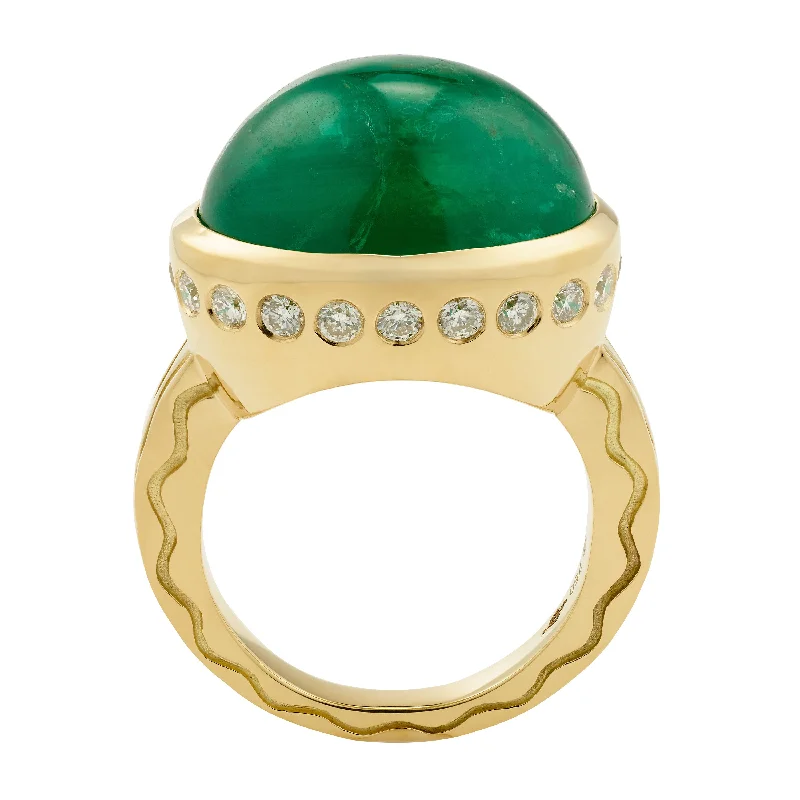 Exclusive Jewelry Offers – Shine For Less Talas Emerald Ring