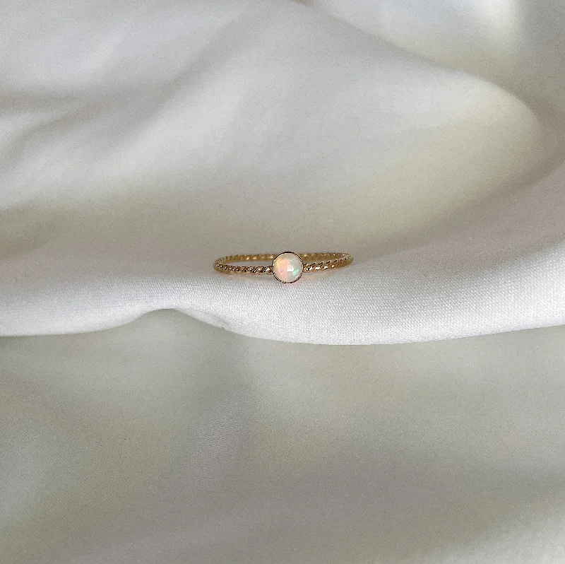 Limited-Stock Jewelry Sale – Once It's Gone, It's Gone Twisted Opal Ring