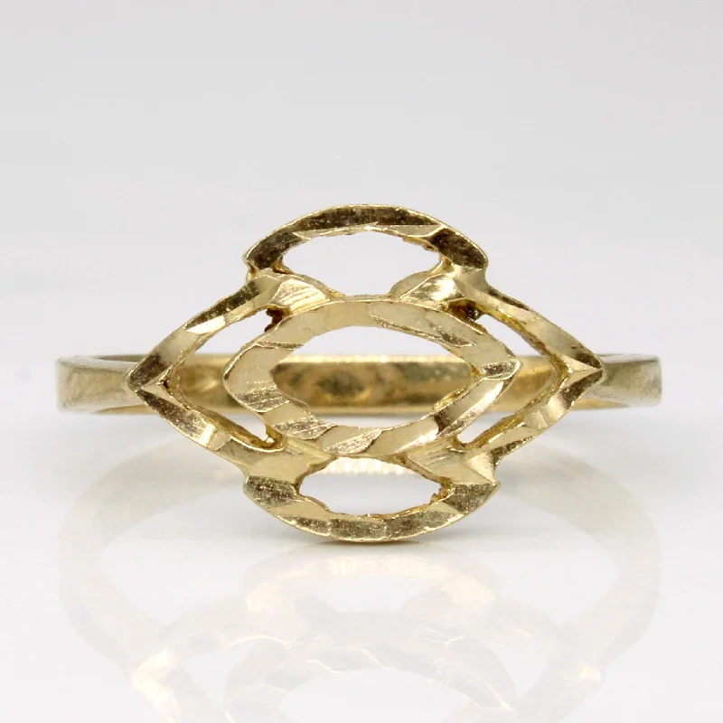 Huge Markdowns On Premium Jewelry Styles 10k Yellow Gold Ring | SZ 5.75 |