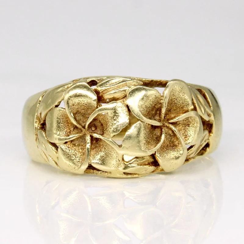 Best Jewelry Deals – Shop Premium Pieces At Great Prices 14k Yellow Gold Flower Ring | SZ 7.5 |