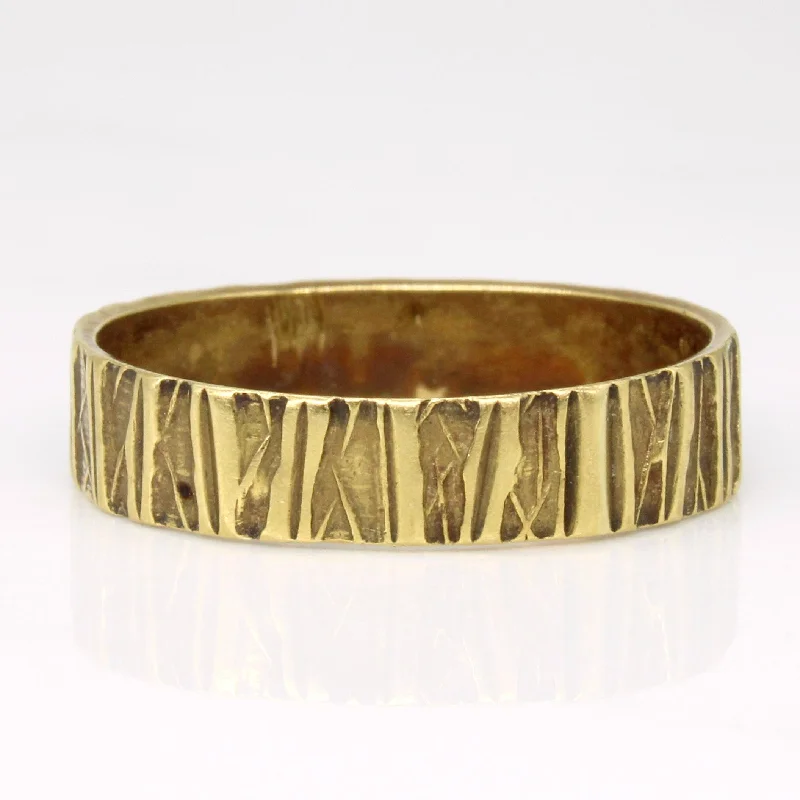 High-Quality Jewelry At A Fraction Of The Cost 18k Yellow Gold Ring | SZ 8 |